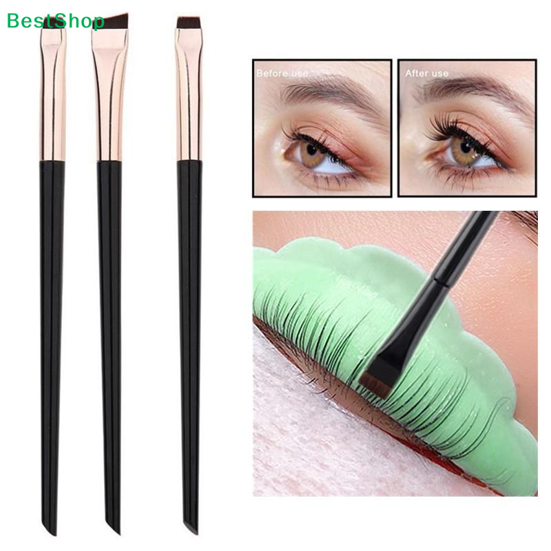 Eyelash Extension Salon - 〔R〕Professional Angled Eyelash Perming Brushes, Lash