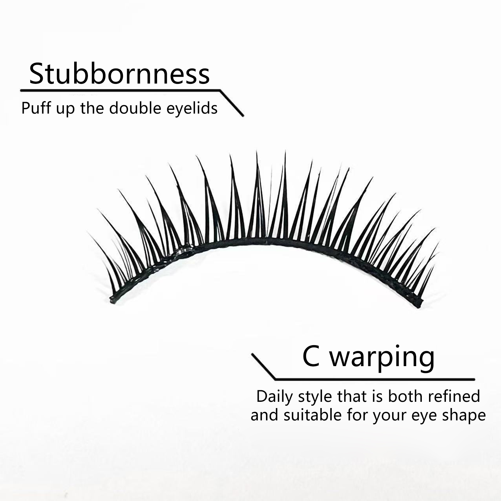 Eyelash Extension Korean Style - Korean Style Full Strip False Eyelashes