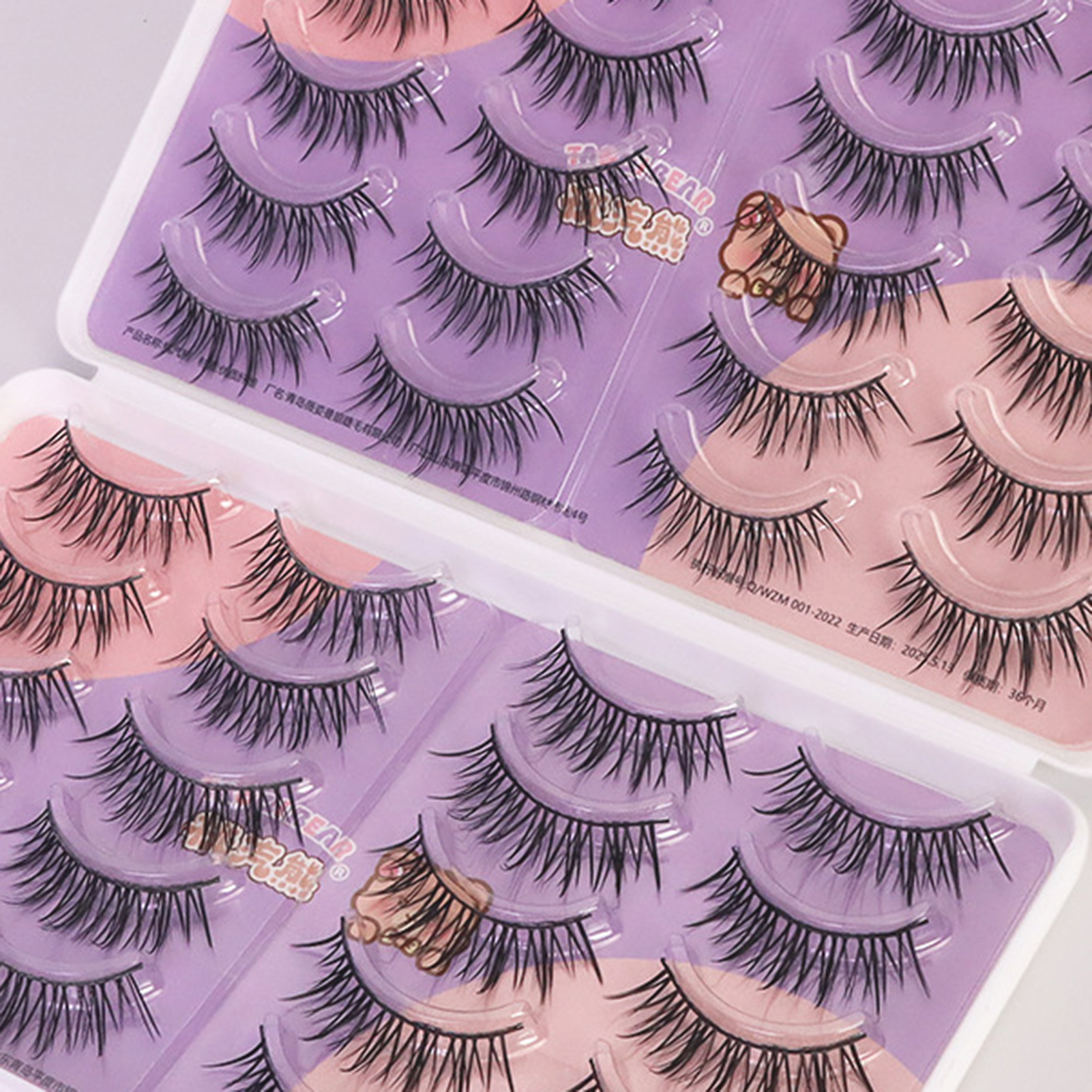 3D Manga Lash strips Dramatic  - Eyelash Extension Korean Style review and price