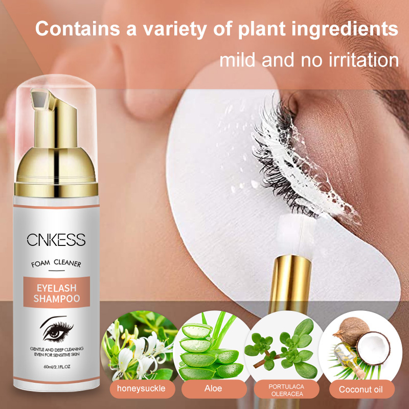 CNKESS 60ml Cleanser For Oil F - Eyelash Extension Wash Kit review and price