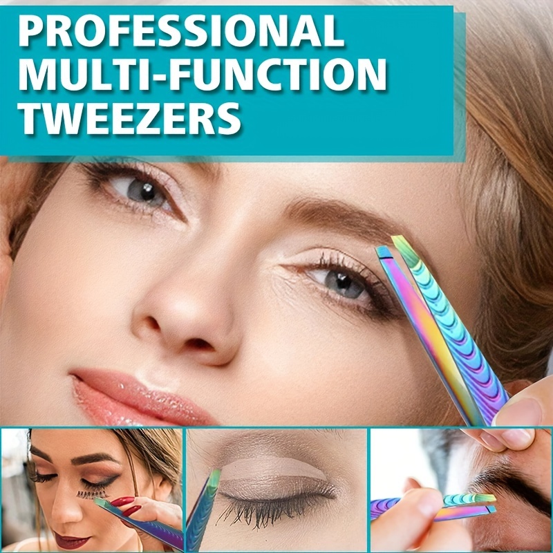 Stainless Steel Beard Tweezers - Eyelash Extension Removal review and price