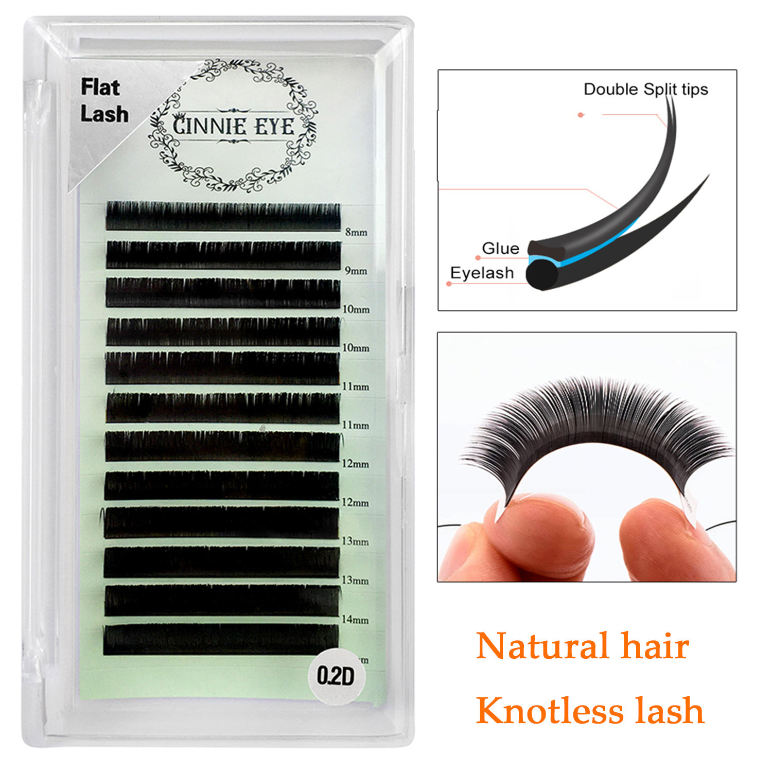 Flat Mink Eyelash Extensions N - Eyelash Extensions Classic review and price