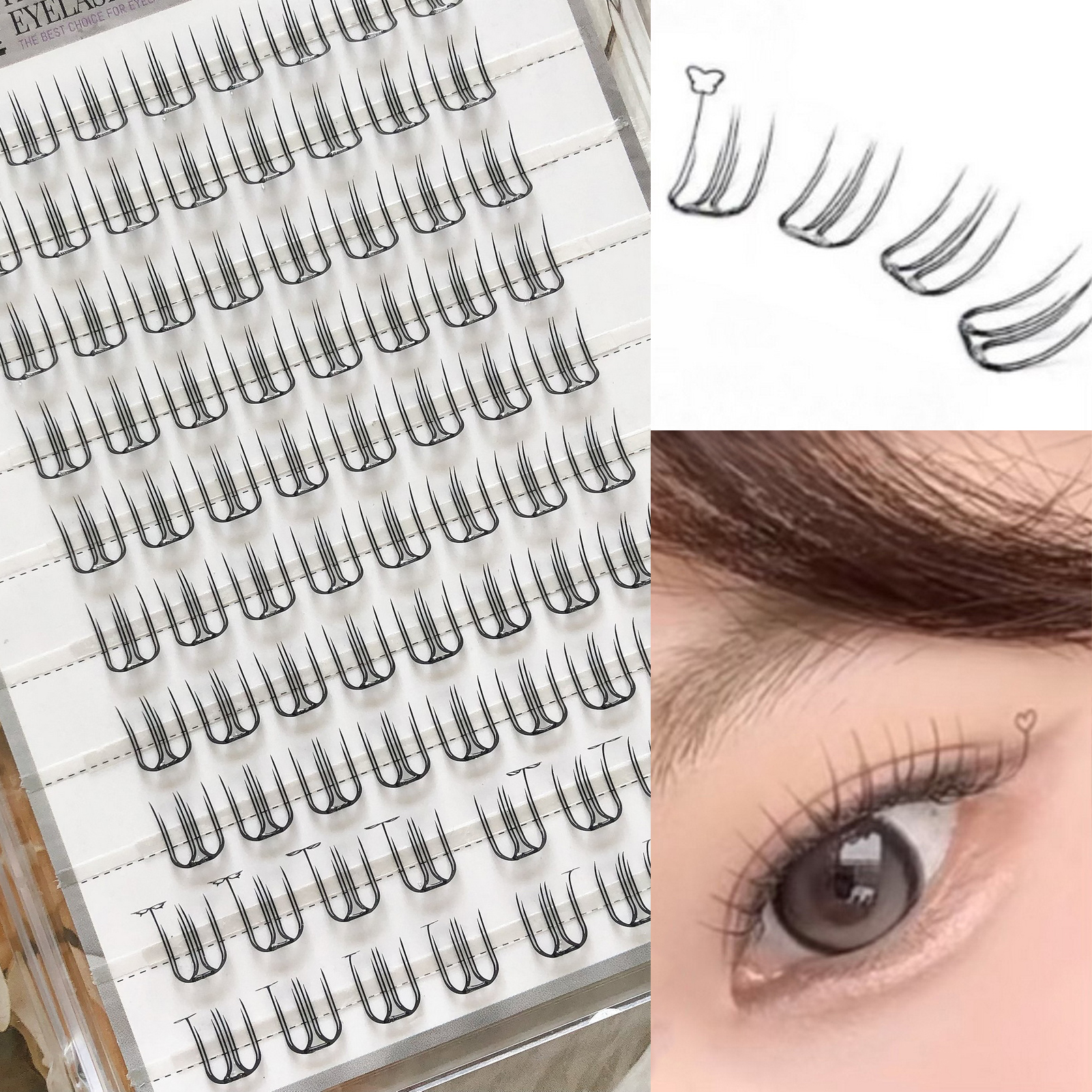 DIY lash extenstions Korean St - Eyelash Extension Korean Style review and price