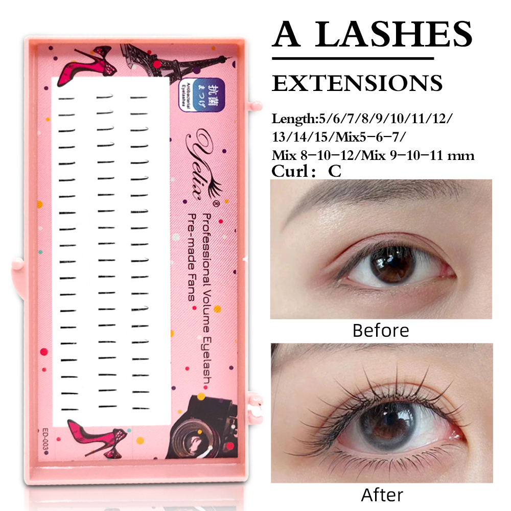 Yelix Natural Soft Individual  - Eyelash Extension Look review and price