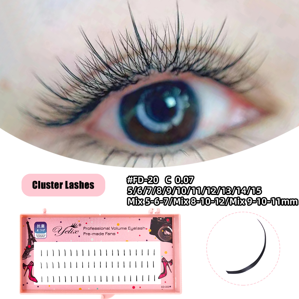 Yelix Natural Soft Individual  - Eyelash Extension Look review and price