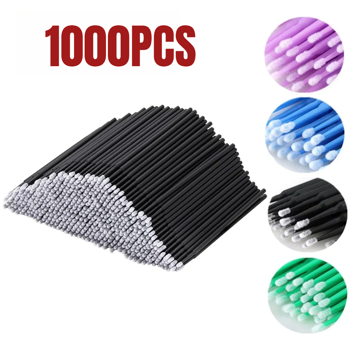 1000/500PCS Eyelash Cleaning B - Eyelash Extension Remover review and price