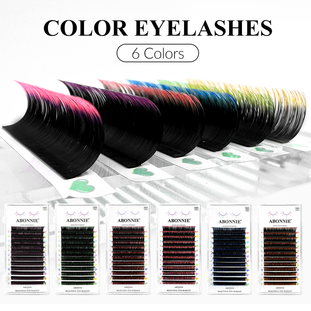ABONNIE Black Ombre Colored Ey - Eyelash Extensions Classic review and price