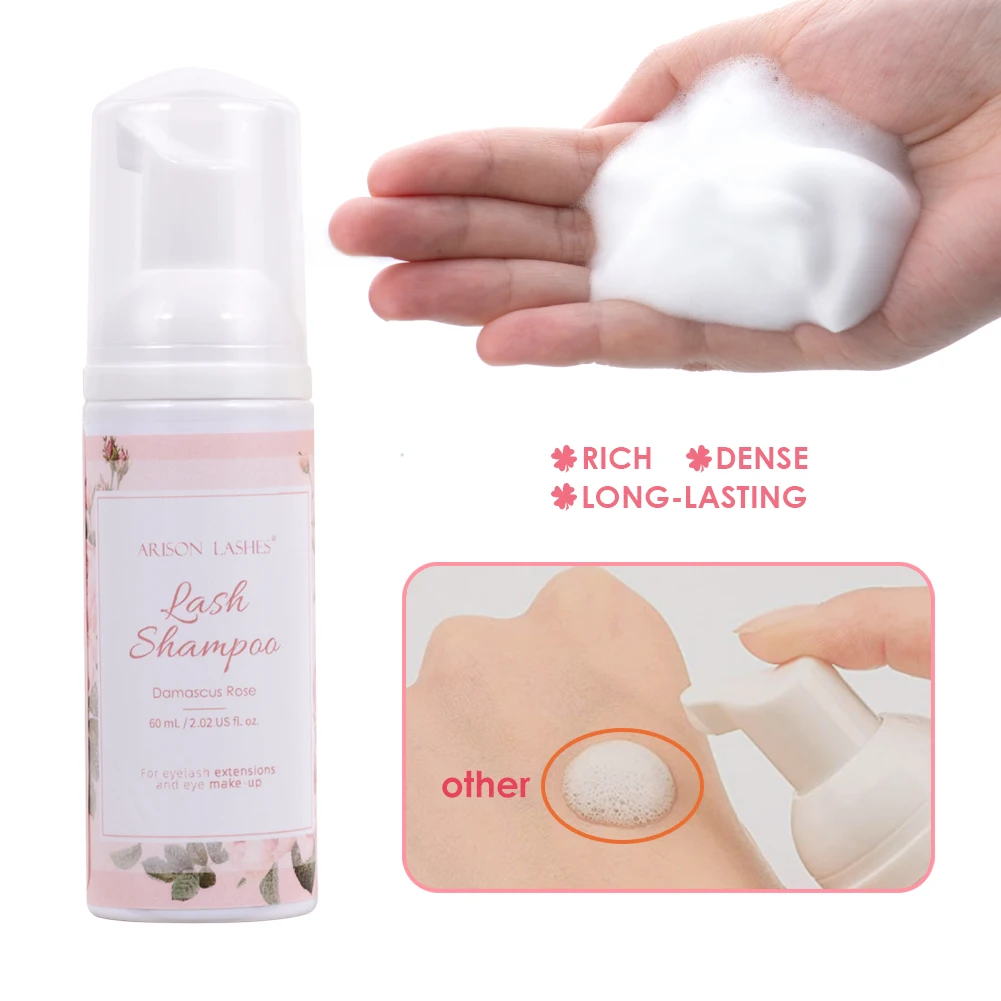 ARISON 60ml Eyelash Extensions - Eyelash Extension Wash Kit review and price