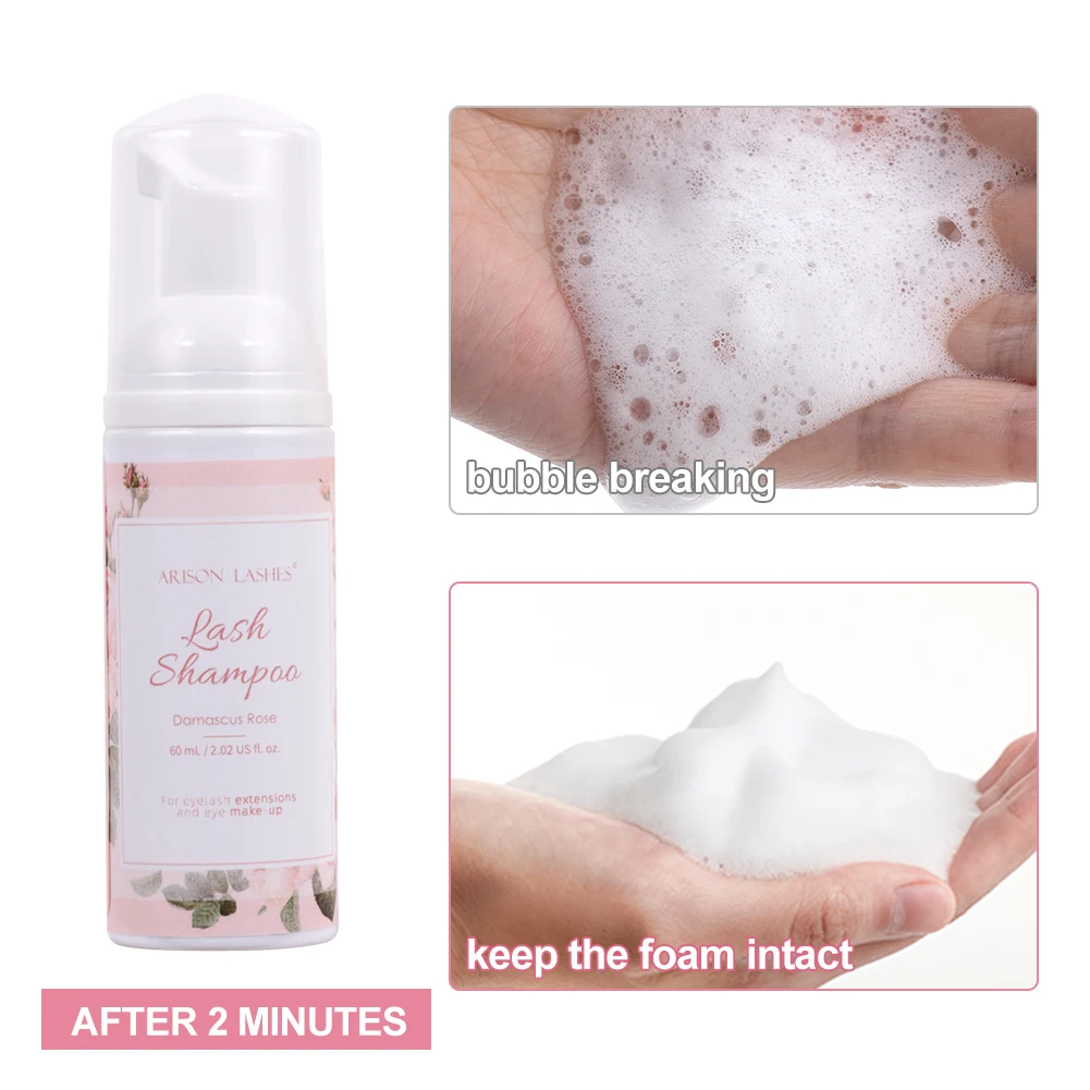 ARISON 60ml Eyelash Extensions - Eyelash Extension Wash Kit review and price