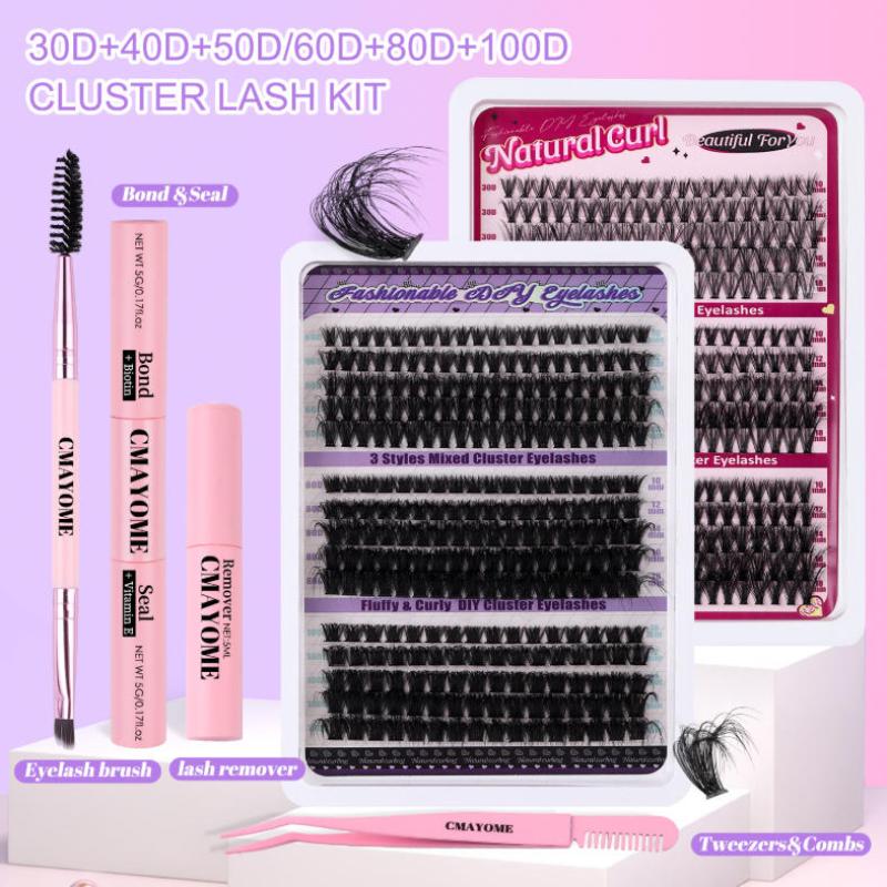 False Eyelashes Cluster Lashes - Faux Mink Lash review and price