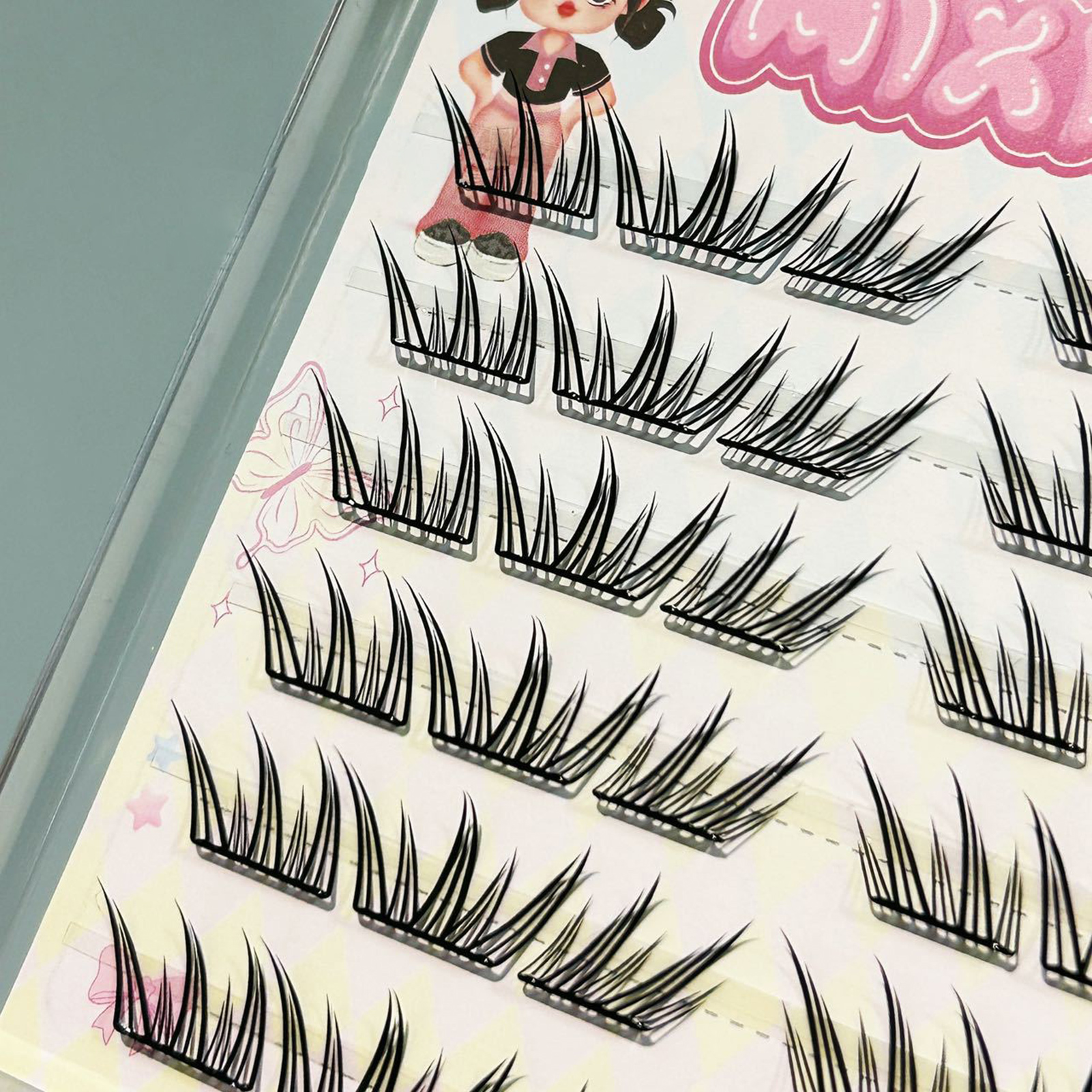 Cat eye's False Eyelash extens - Eyelash Extension Korean Style review and price