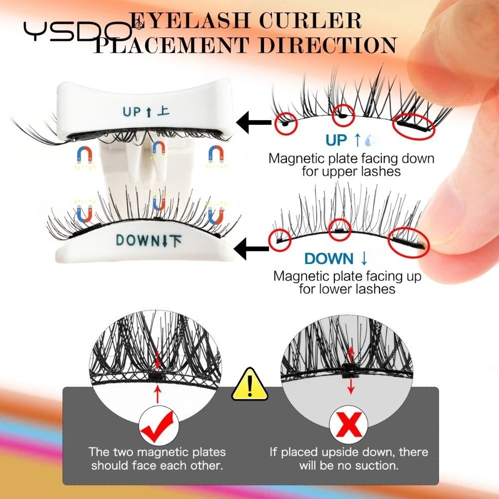 3 Pairs New YSDO Magnetic Lash - Faux Mink Lash review and price