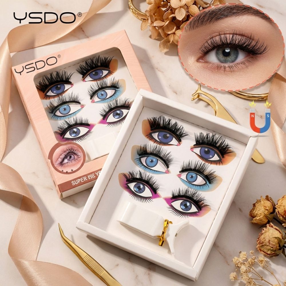 3 Pairs New YSDO Magnetic Lash - Faux Mink Lash review and price