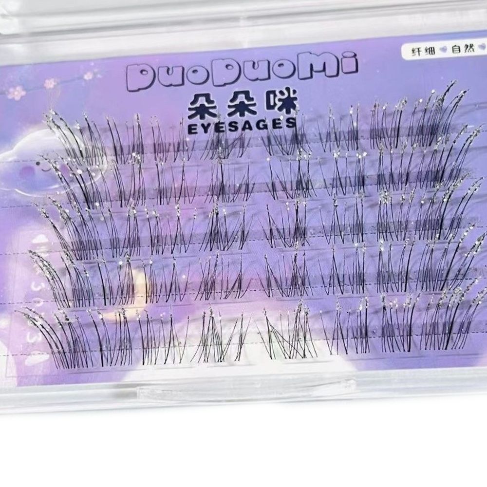 Shining Rhinestone Individual  - Eyelash Extension Look review and price