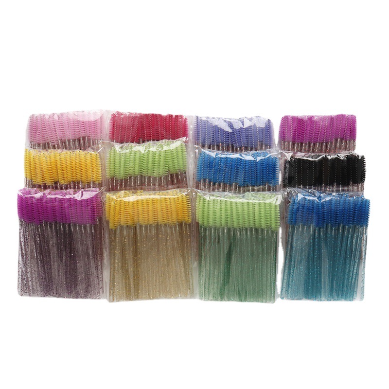 100/200pcs Crystal Eyelash Mak - Micro Brush Applicator review and price