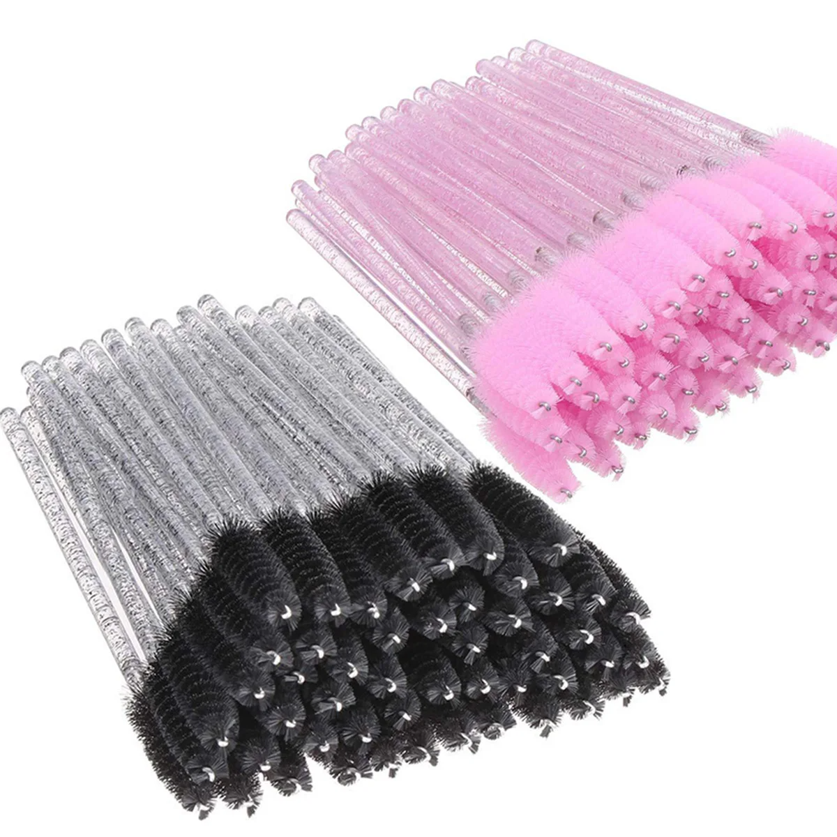 50pcs Eyelash Brushes Mascara  - Eyelash Extension Look review and price