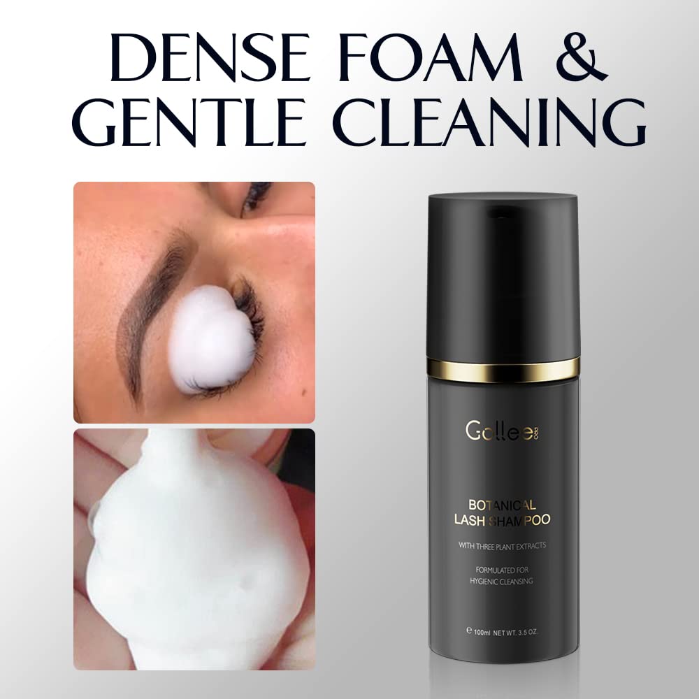 Gollee Clean Eyelash Glue Lash - Eyelash Extension Wash Kit review and price