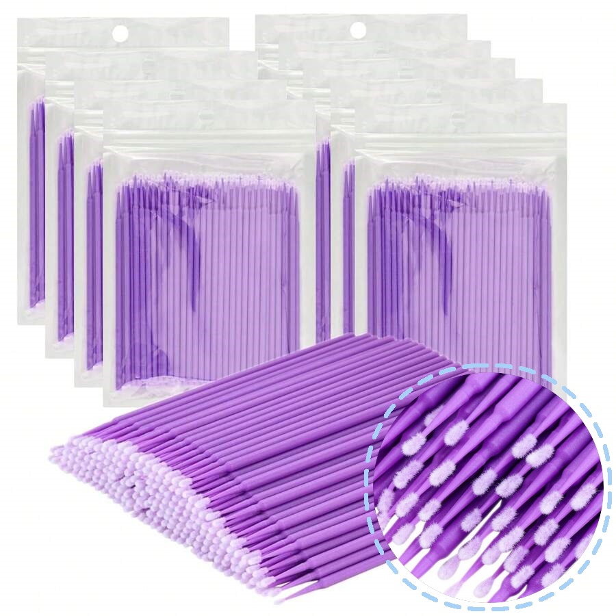 100pcs Micro Eyelash Applicato - Micro Brush Applicator review and price