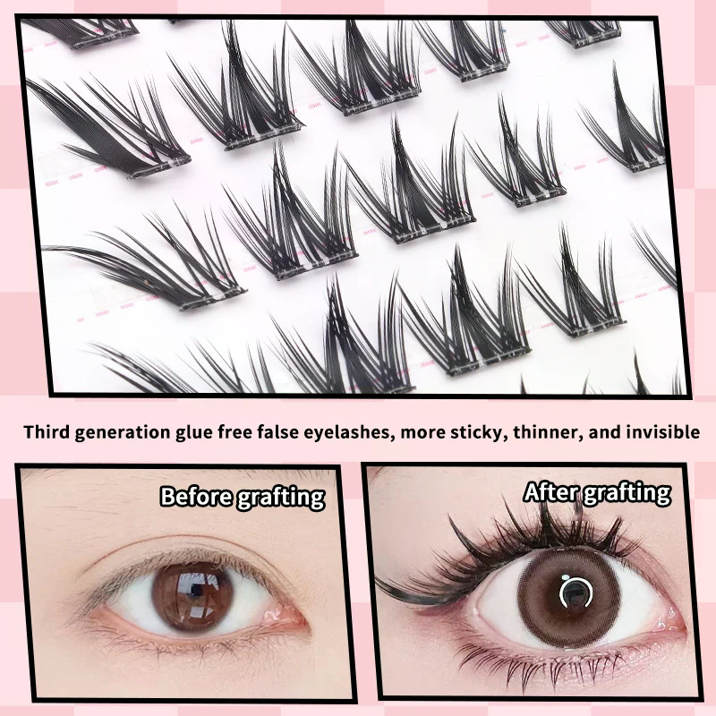 Voluminous No Need Glue Self-a - Eyelash Extension Adhesive review and price
