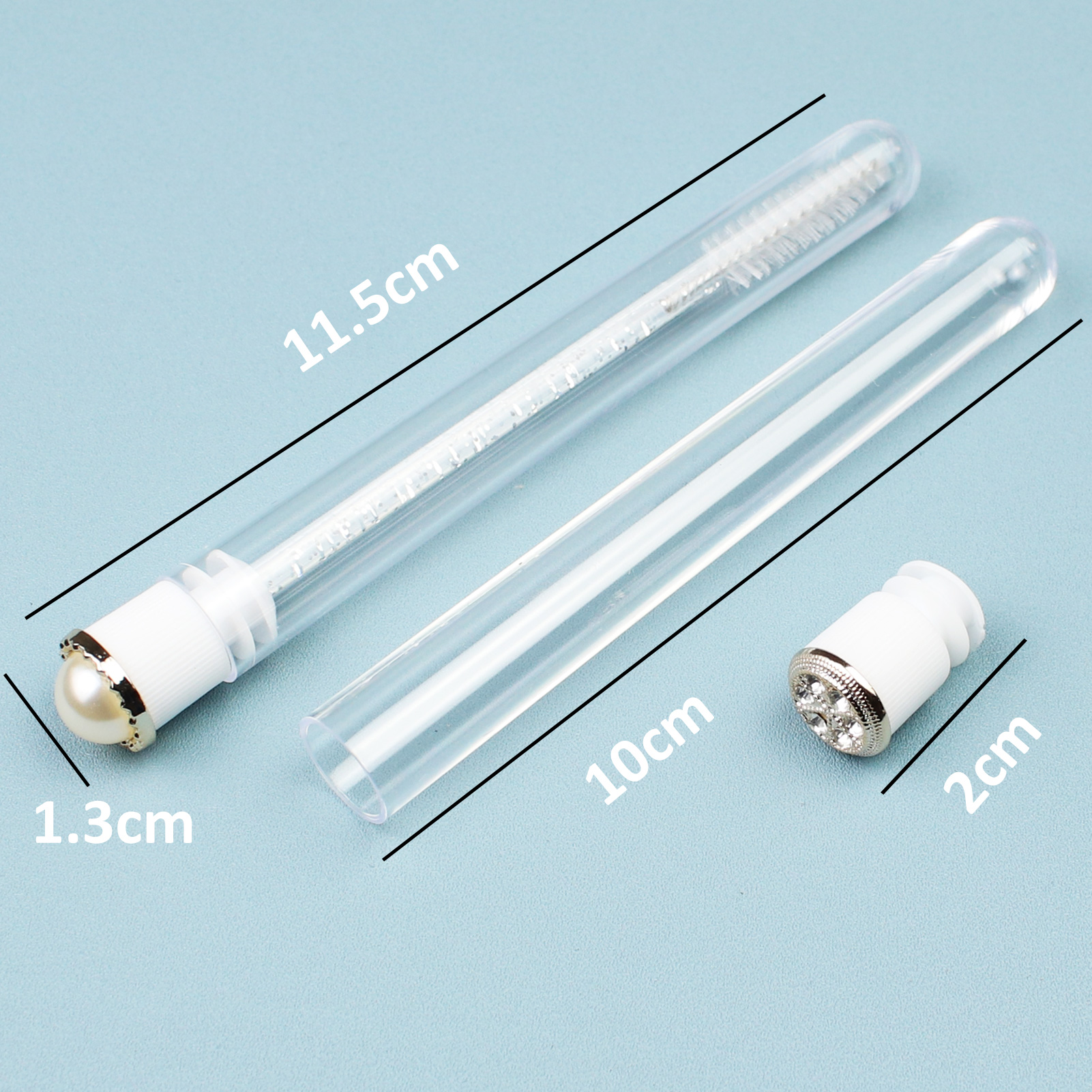 Mascara Wands Tube 20pcs Reusa - Micro Brush Applicator review and price