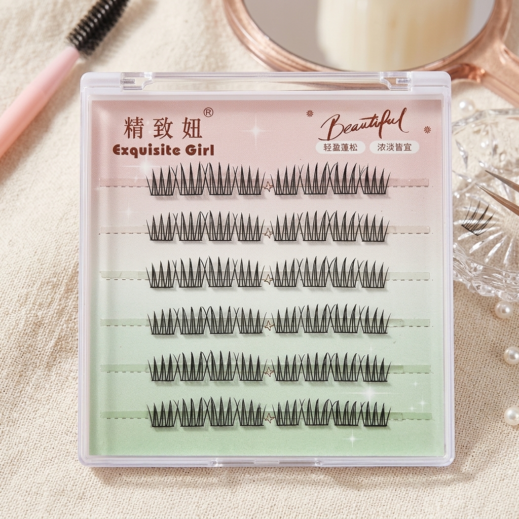 Short Idols Girls False Eyelas - Eyelash Extension Korean Style review and price