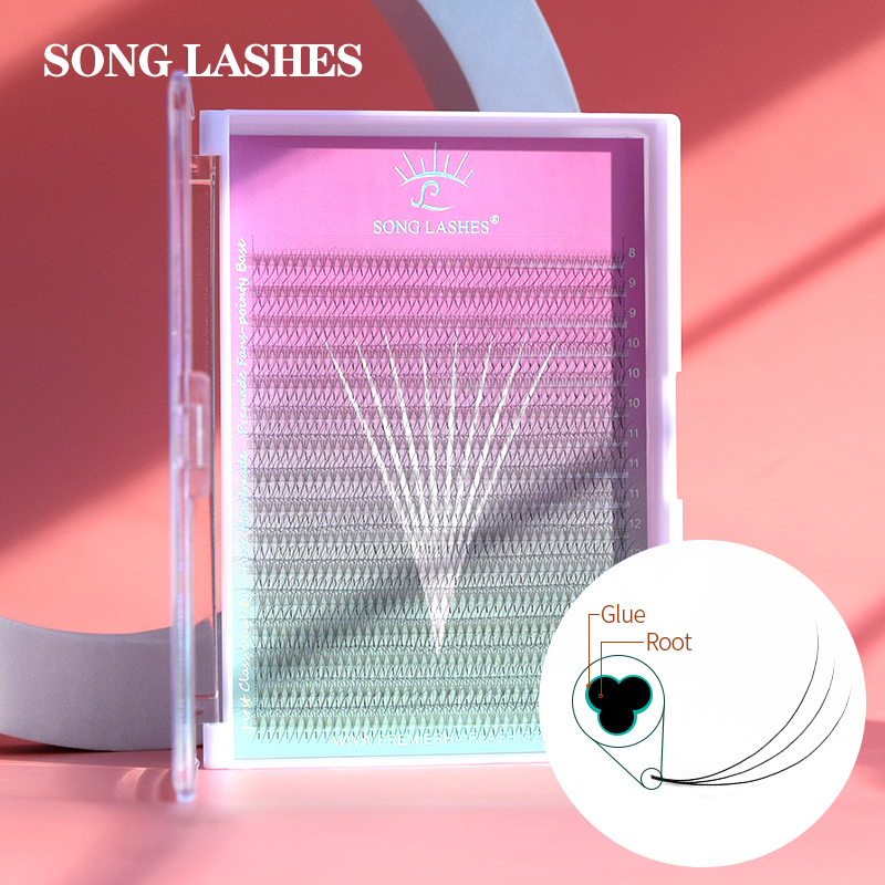 Song Lashes 3D8D10D Pointy Bas - Eyelash Extension Korean Style review and price