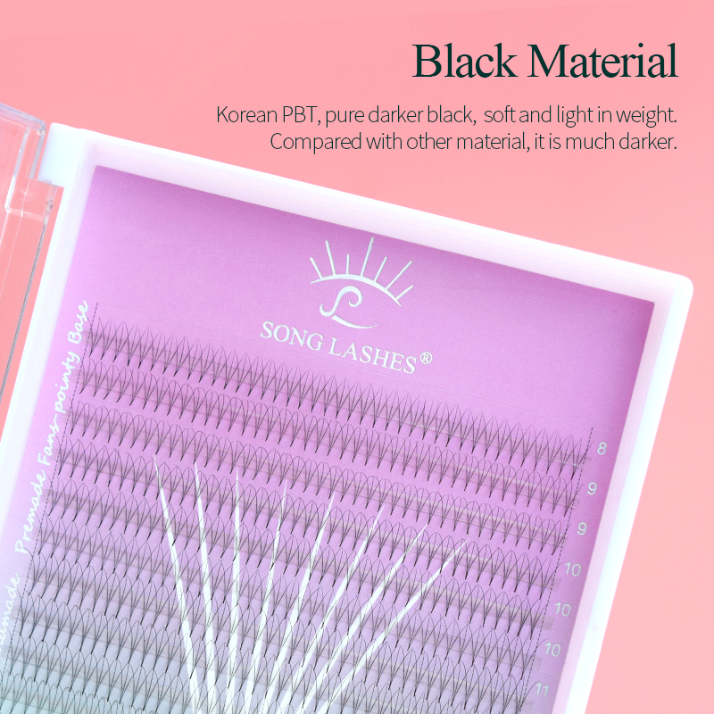 Song Lashes 3D8D10D Pointy Bas - Eyelash Extension Korean Style review and price