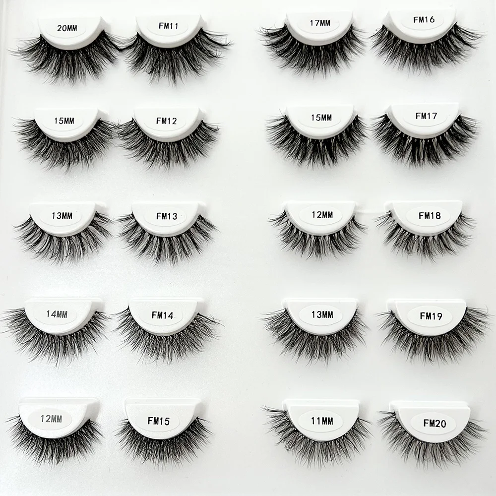 Clear Band Eyelashes Natural F - Faux Mink Lash review and price