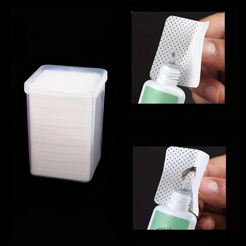 200 Pieces/Box Lint-Free Nail  - Eyelash Extension Removal review and price