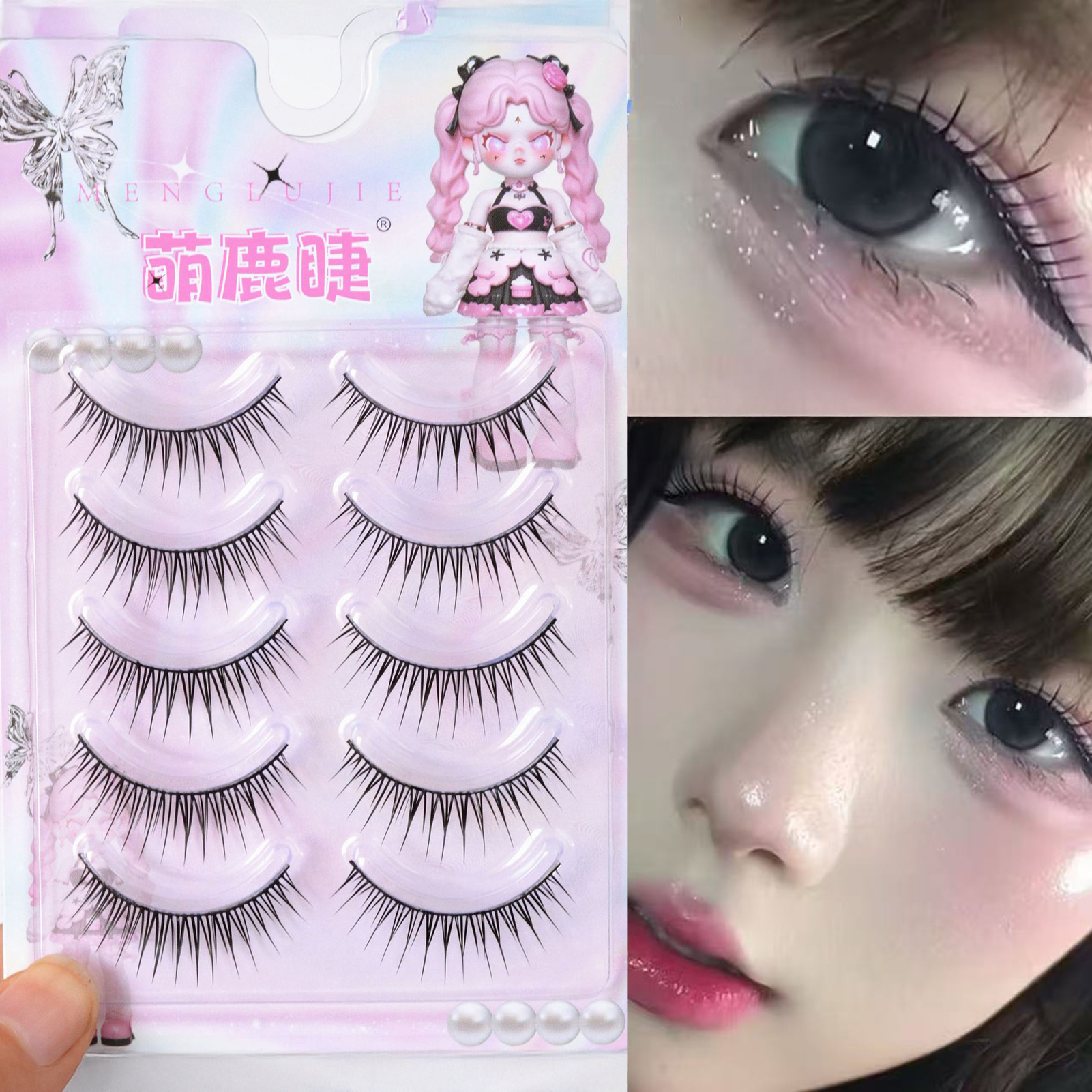 Korean Style Full Strip False  - Eyelash Extension Korean Style review and price