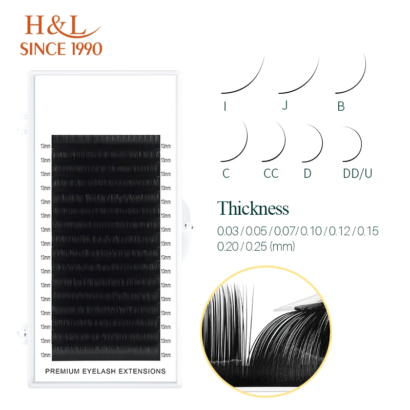 H&L SINCE 1990 16 Row Faux Las - Eyelash Extensions Classic review and price
