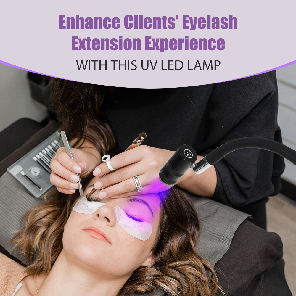 6W UV Lash Light Lash Lamp for - Eyelash Extension Videos review and price