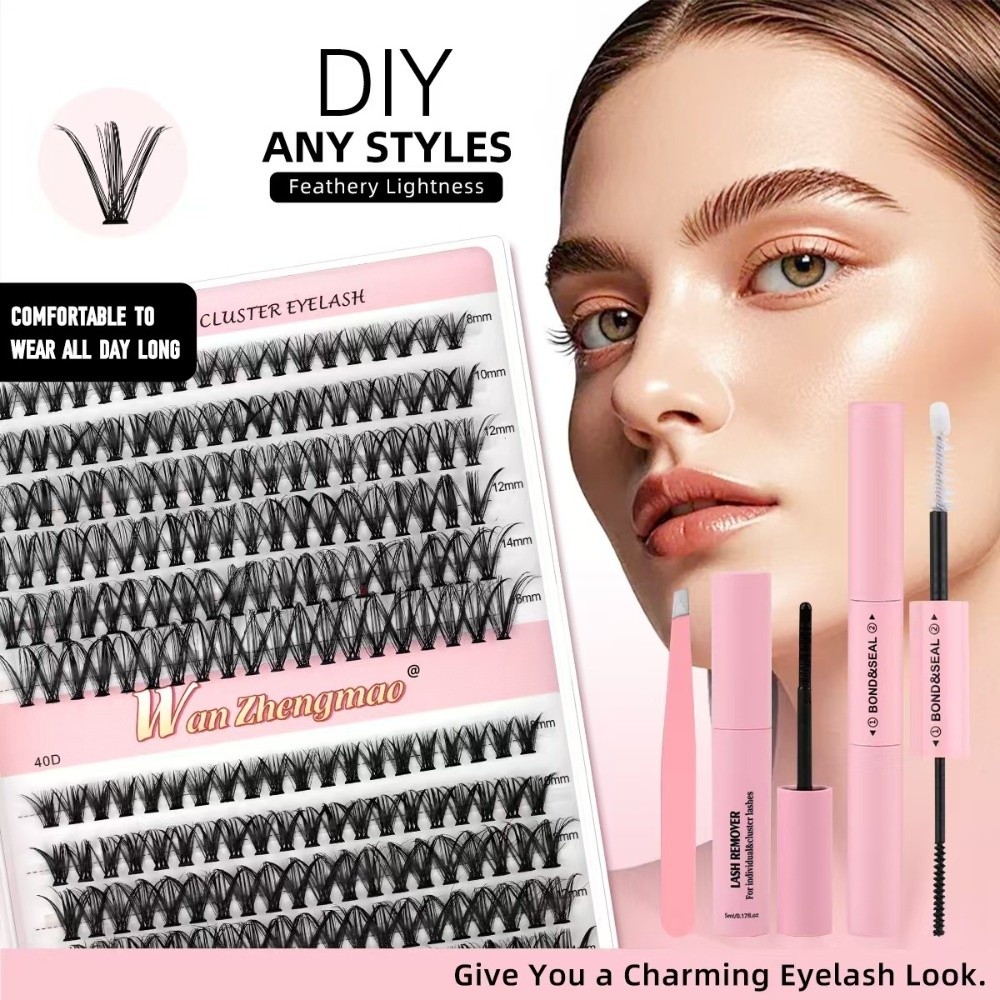 8-16mm Length False Eyelashes  - Eyelash Extension Look review and price