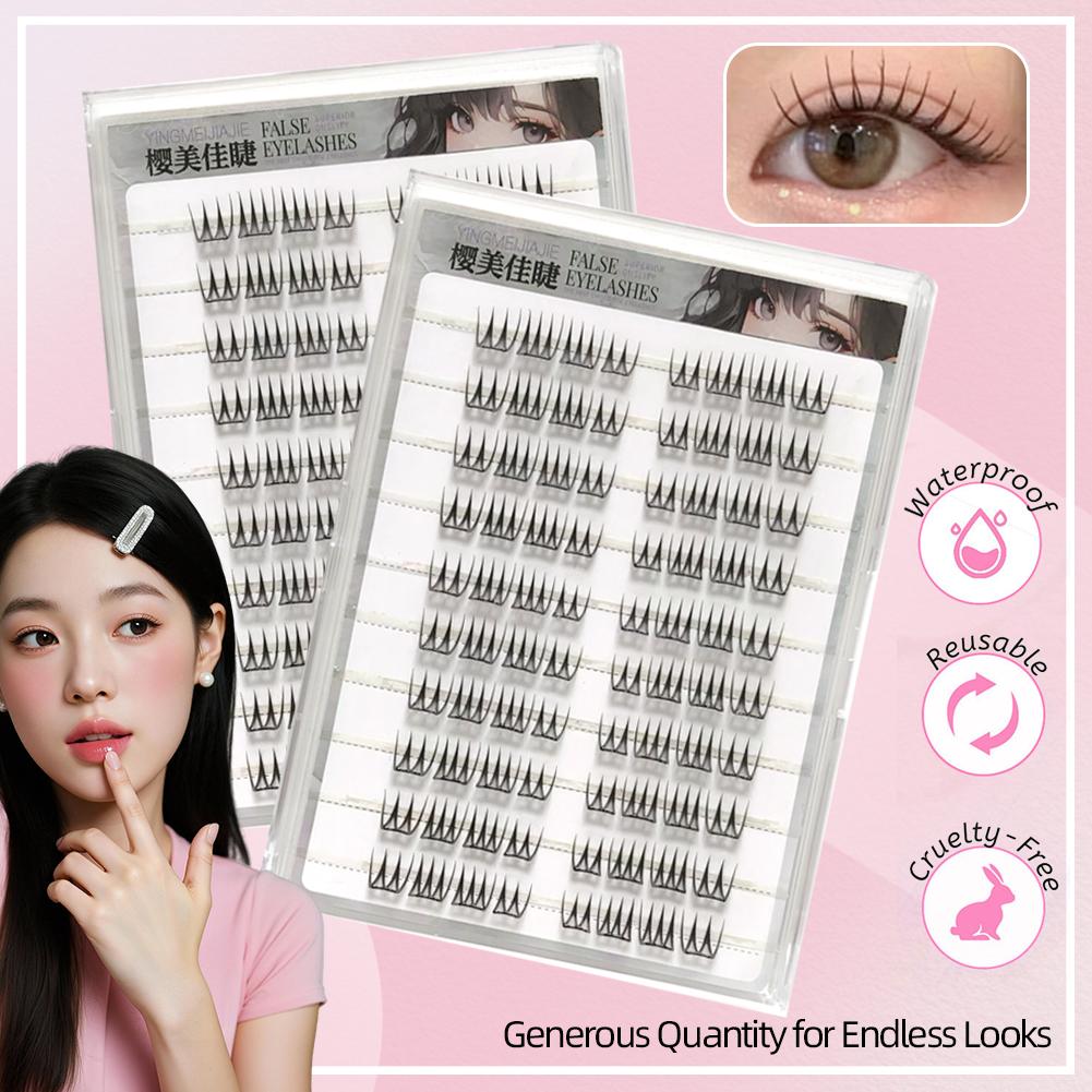 U Shape Glue-free False Eyelas - Eyelash Extension Korean Style review and price