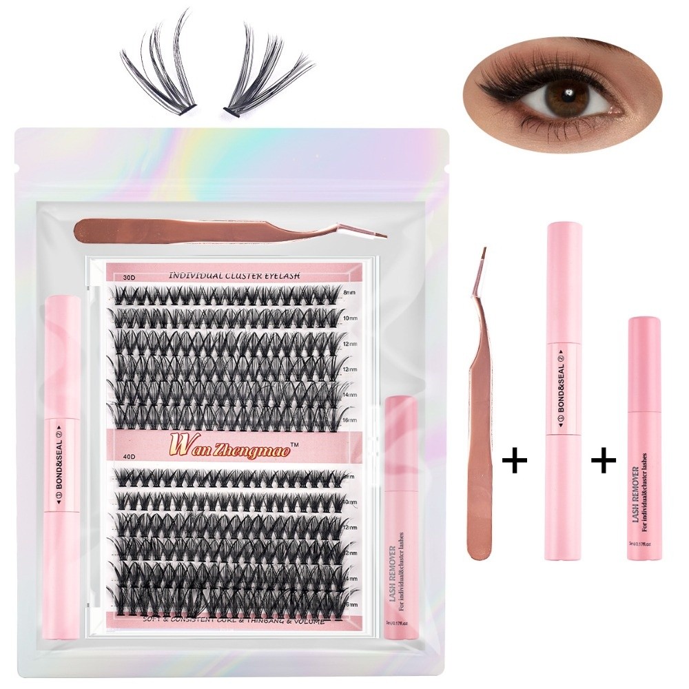 8-16mm Length False Eyelashes  - Eyelash Extension Look review and price