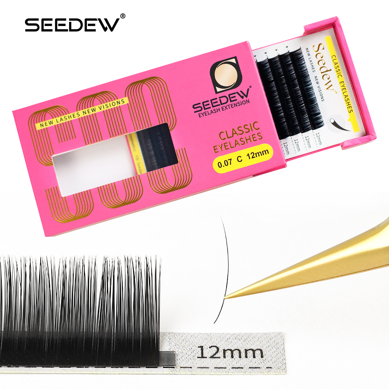 SEEDEW 0.07/0.05/0.15mm B/C/D/ - Eyelash Extensions Classic review and price