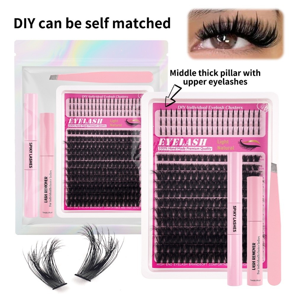 8-18mm Length False Eyelashes  - Eyelash Extension Look review and price
