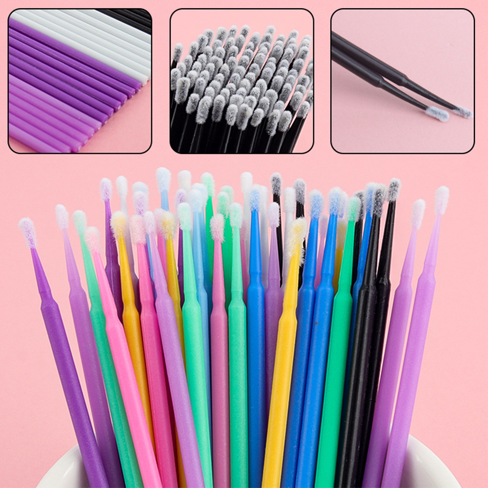 500/1000PCS Micro Brushes Eyel - Eyelash Extension Removal review and price