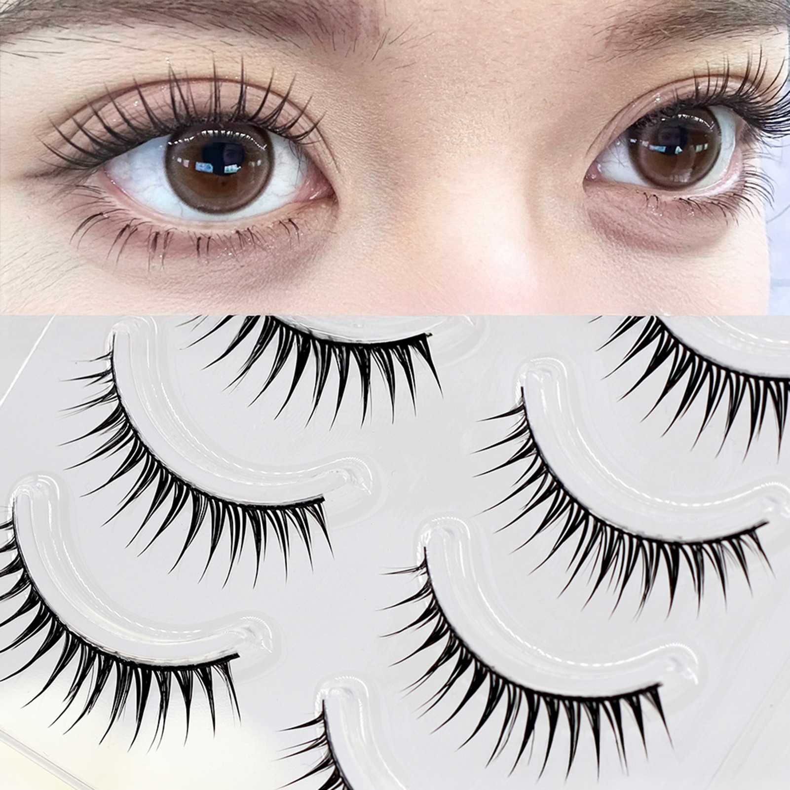 5 Pairs Korean Style False Eye - Eyelash Extension Korean Style review and price
