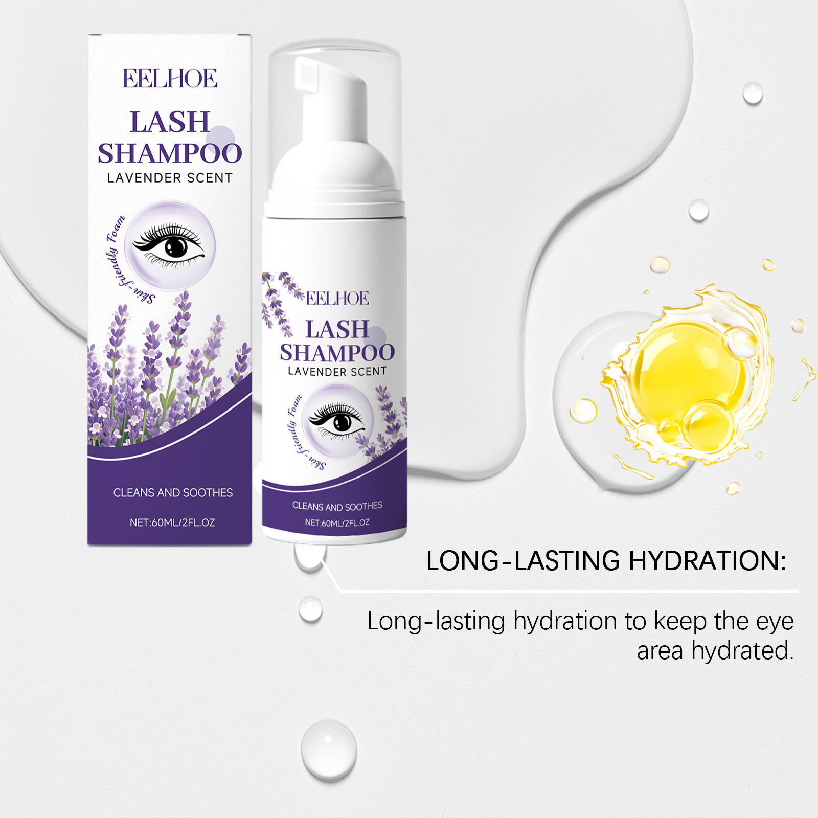 Gentle Lash Cleansing Mousse E - Eyelash Extension Wash Kit review and price