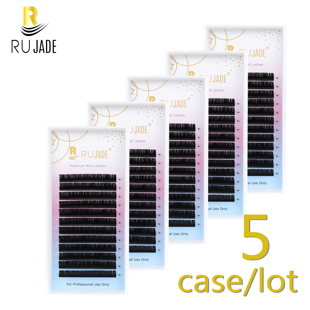 RUJADE 5 Cases/Lot False Eyela - Eyelash Extensions Classic review and price