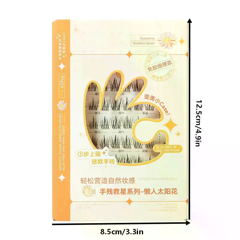 7 Rows Self-Adhesive Eyelashes - Eyelash Extension Adhesive review and price