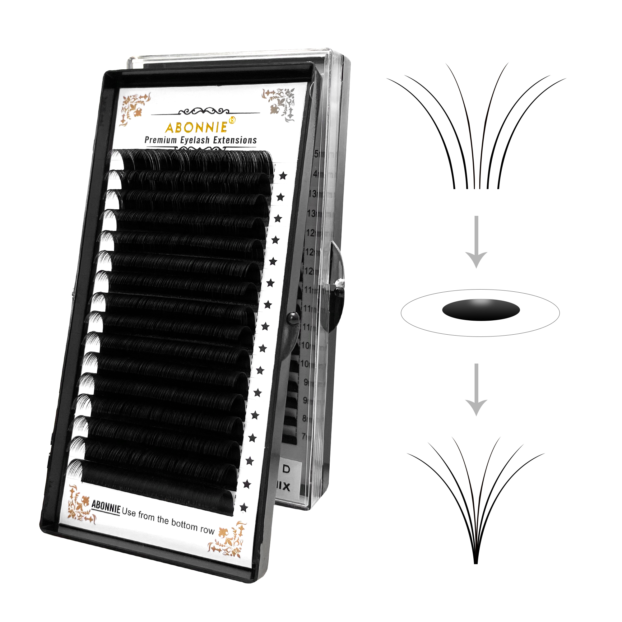 Abonnie Eyelashes Extension Si - Eyelash Extensions Classic review and price